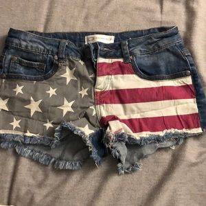 American Flag shorts
